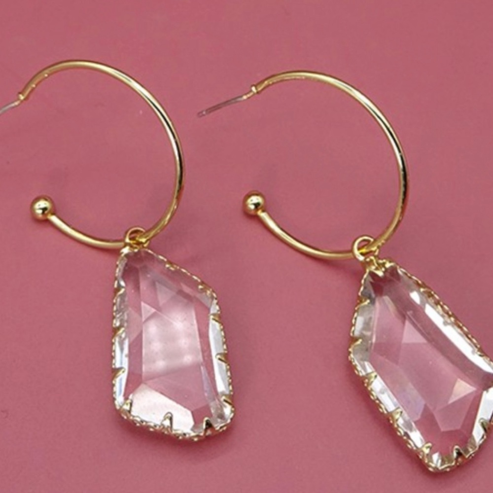 Crystal Clear Earrings
